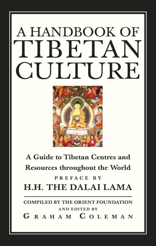 Cover of the book A Handbook Of Tibetan Culture by Graham Coleman, Ebury Publishing