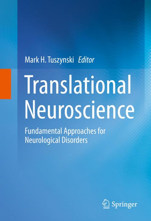 Cover of the book Translational Neuroscience by , Springer US