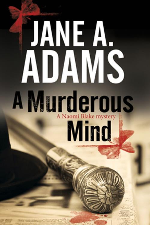 Cover of the book Murderous Mind, A by Jane A. Adams, Severn House Publishers