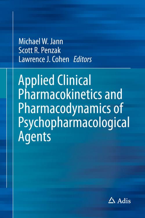 Cover of the book Applied Clinical Pharmacokinetics and Pharmacodynamics of Psychopharmacological Agents by , Springer International Publishing