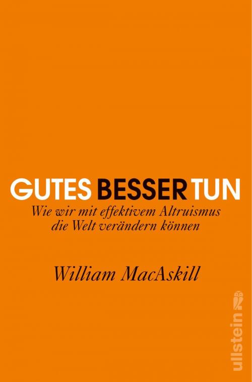 Cover of the book Gutes besser tun by William MacAskill, Ullstein Ebooks