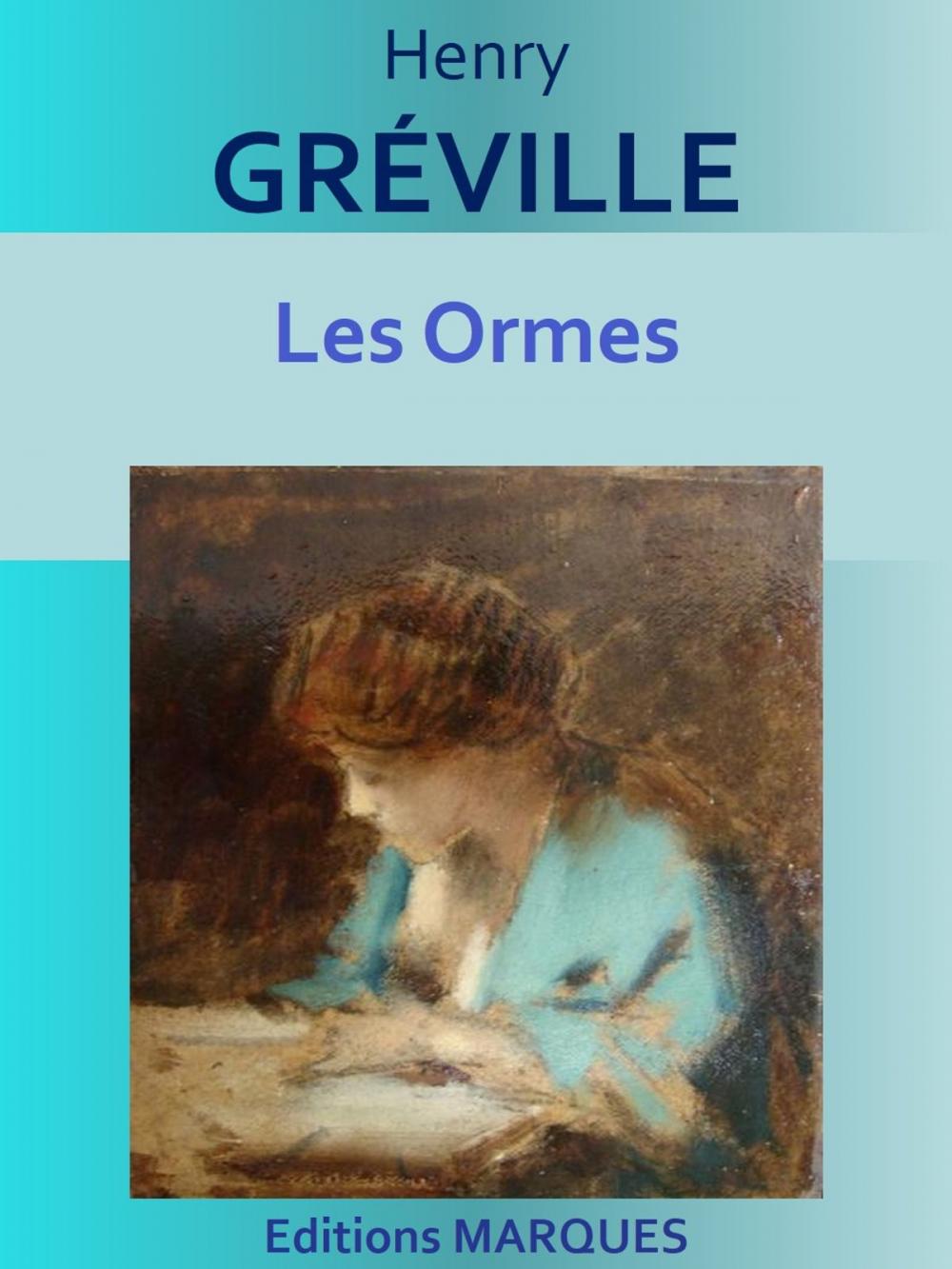 Big bigCover of Les Ormes