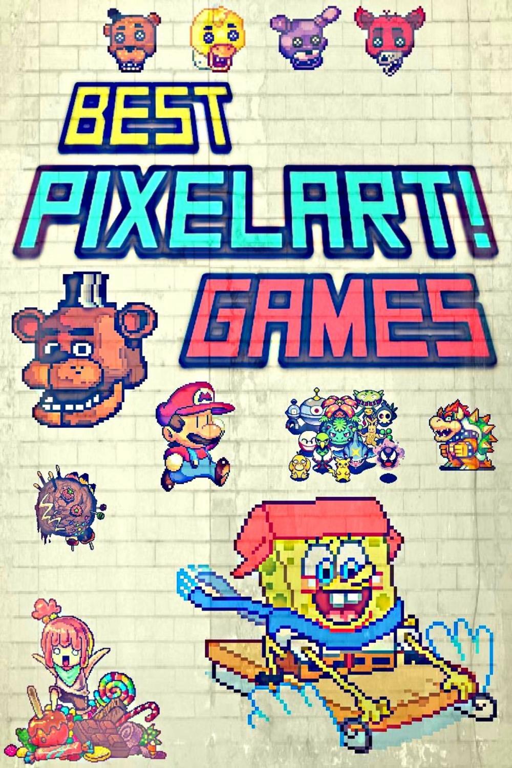 Big bigCover of BEST PIXELART! GAMES