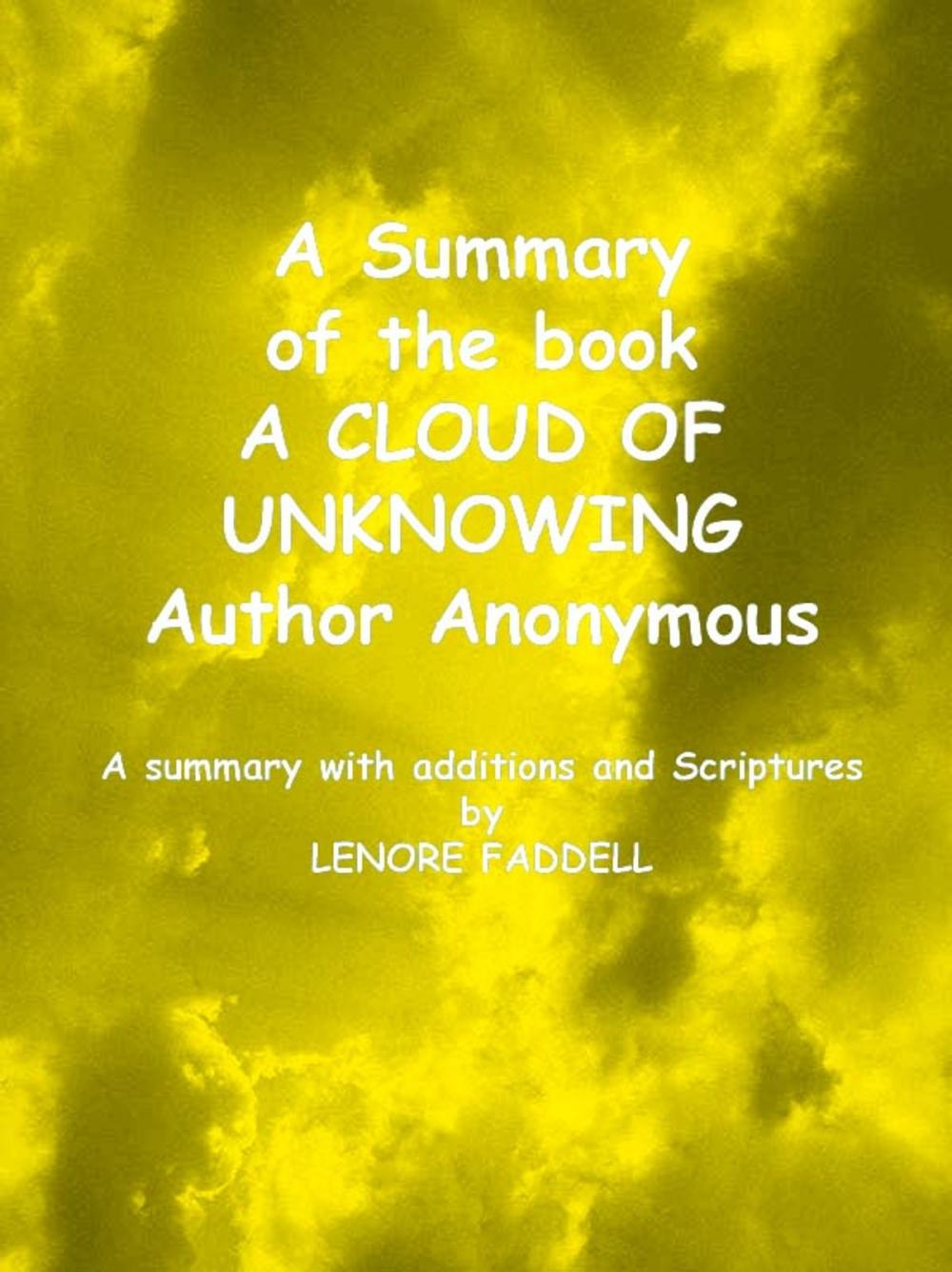 Big bigCover of A Summary of the book A CLOUD OF UNKNOWING