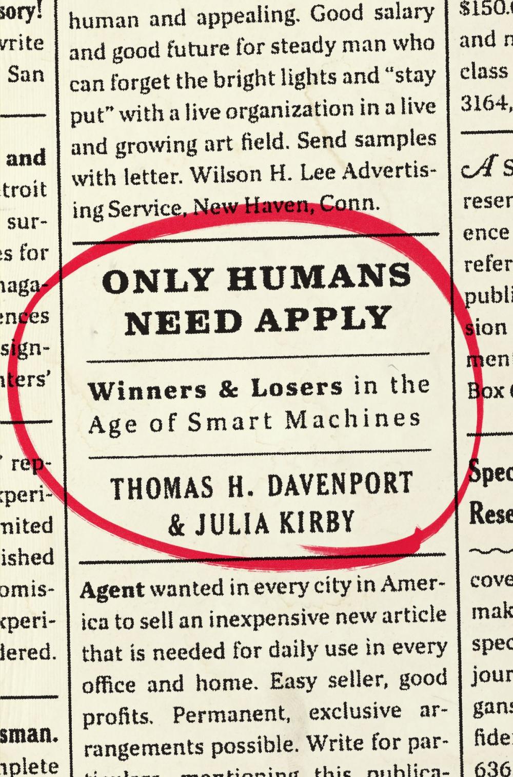 Big bigCover of Only Humans Need Apply