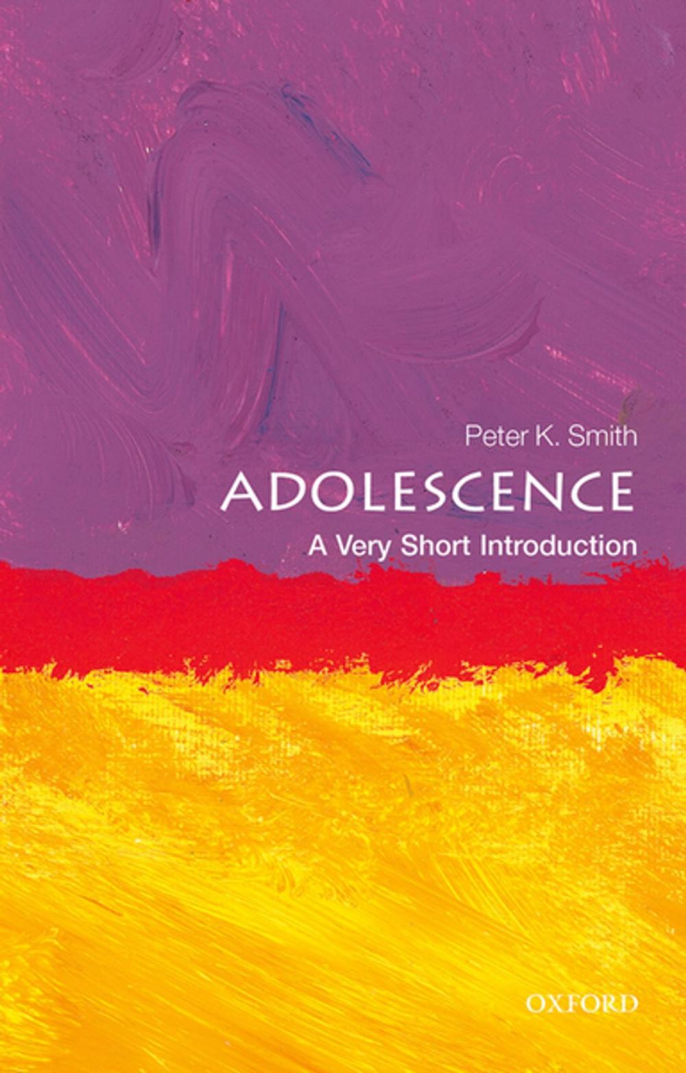 Big bigCover of Adolescence: A Very Short Introduction