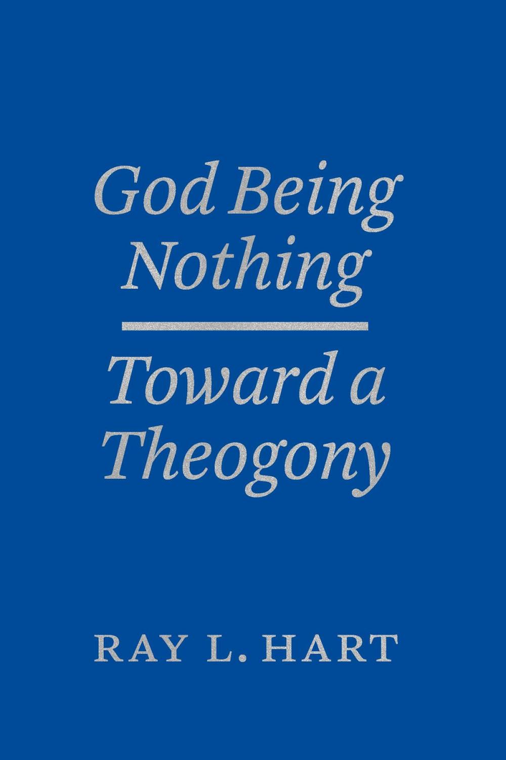 Big bigCover of God Being Nothing