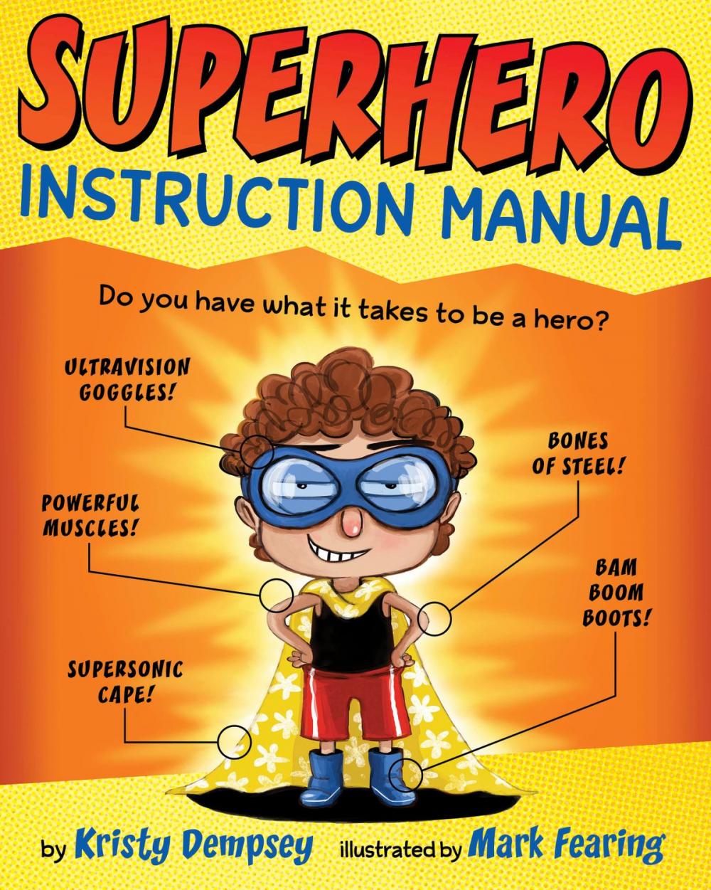 Big bigCover of Superhero Instruction Manual