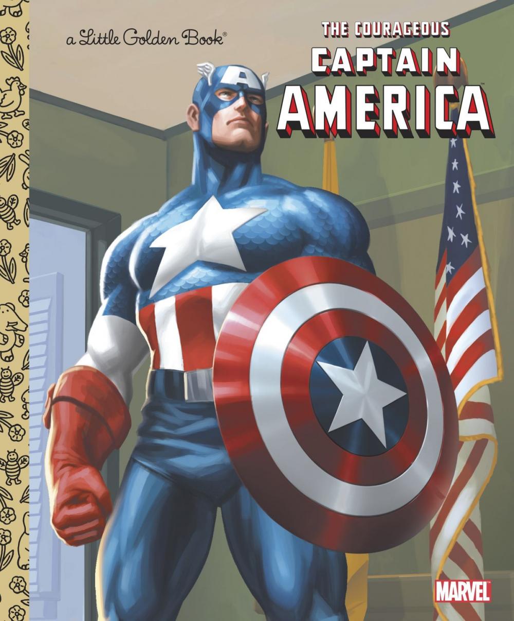 Big bigCover of The Courageous Captain America (Marvel: Captain America)