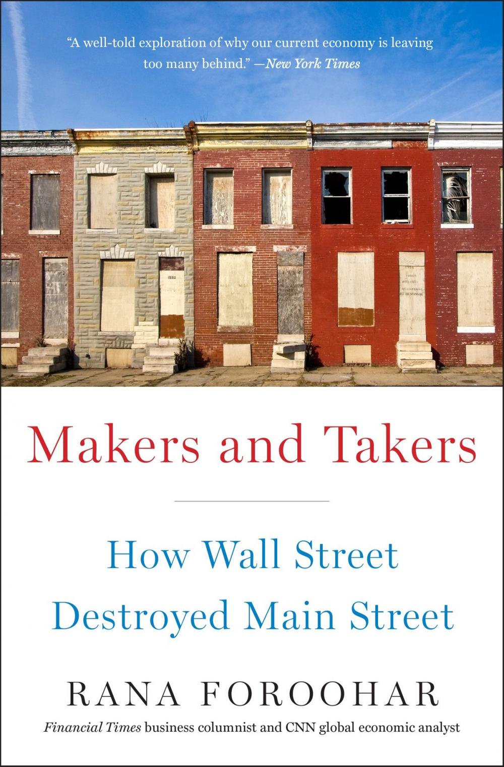 Big bigCover of Makers and Takers