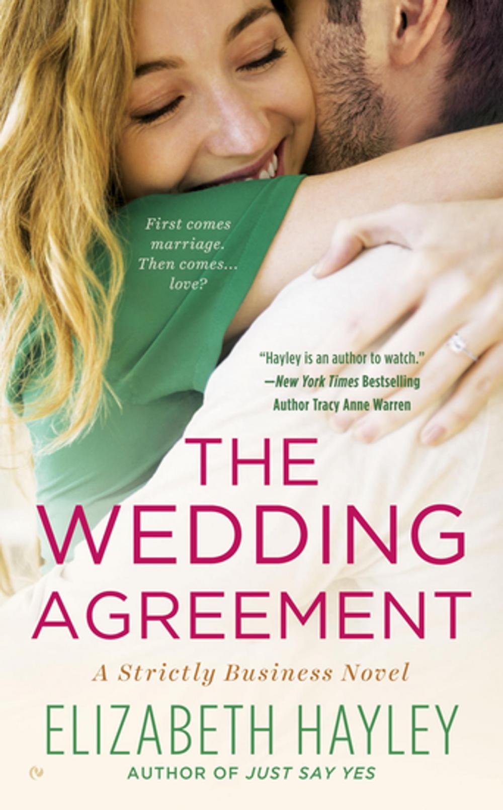 Big bigCover of The Wedding Agreement