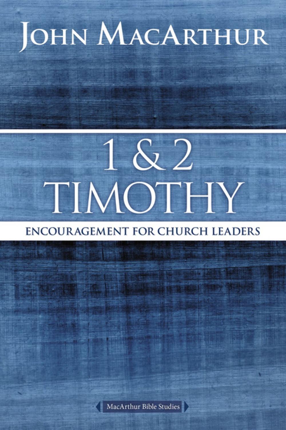 Big bigCover of 1 and 2 Timothy