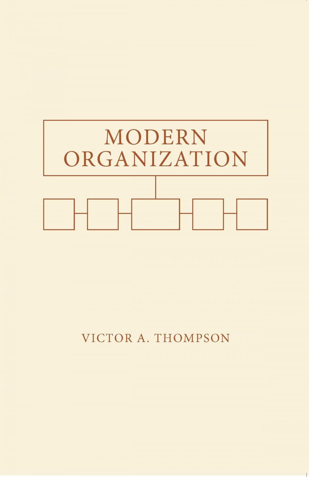 Big bigCover of Modern Organization