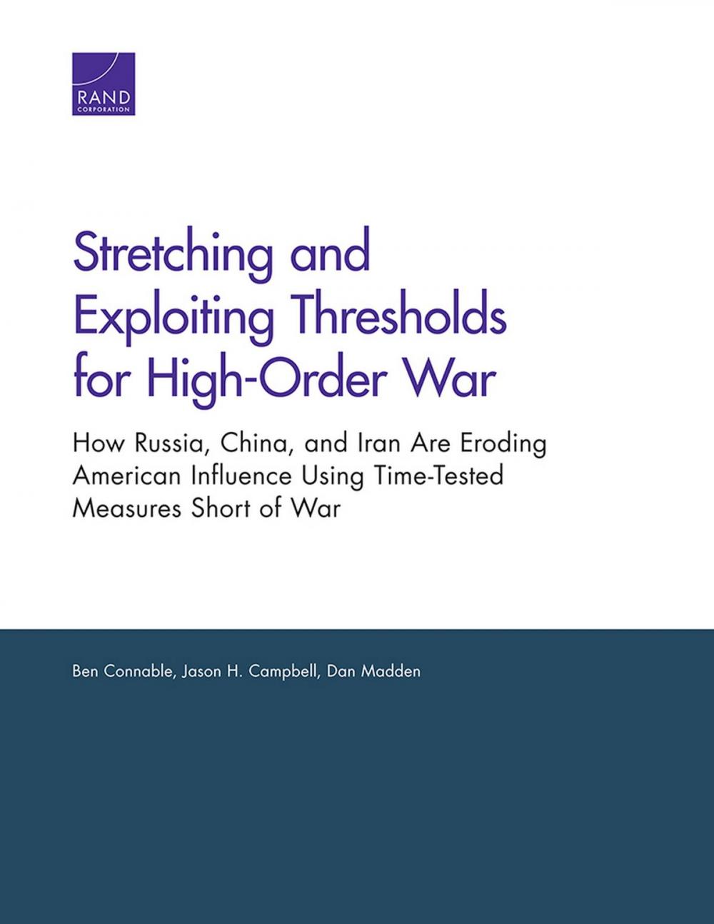 Big bigCover of Stretching and Exploiting Thresholds for High-Order War