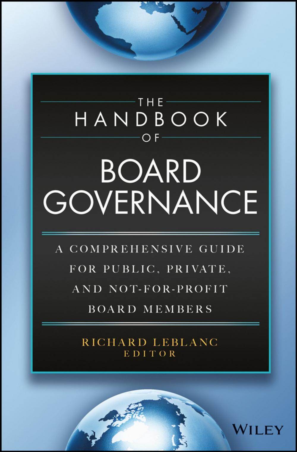 Big bigCover of The Handbook of Board Governance