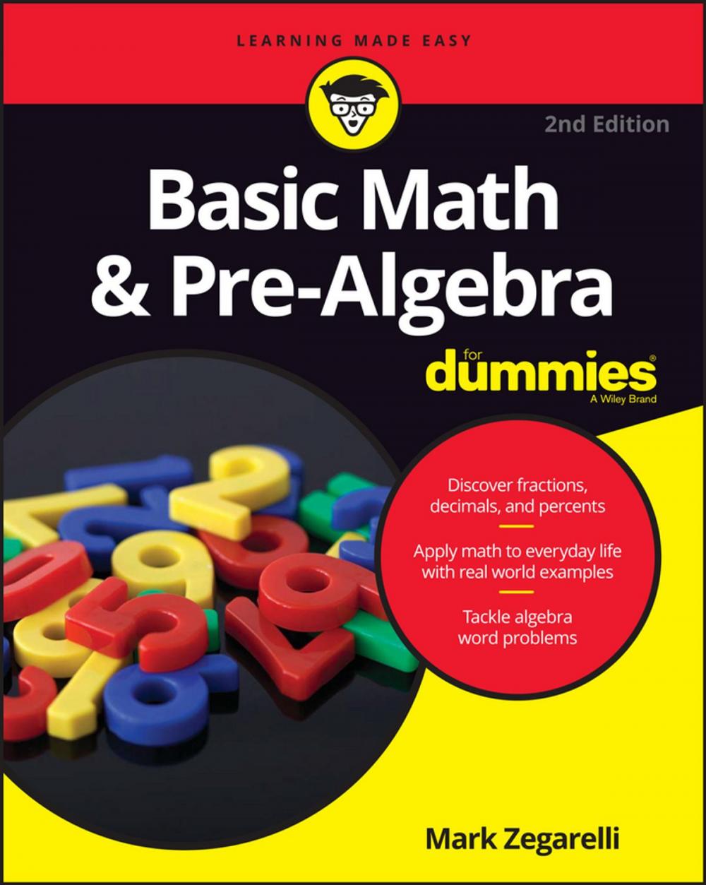 Big bigCover of Basic Math and Pre-Algebra For Dummies