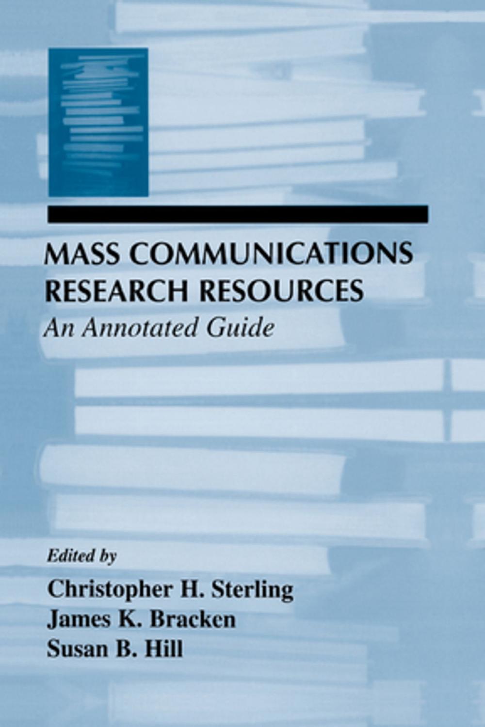 Big bigCover of Mass Communications Research Resources