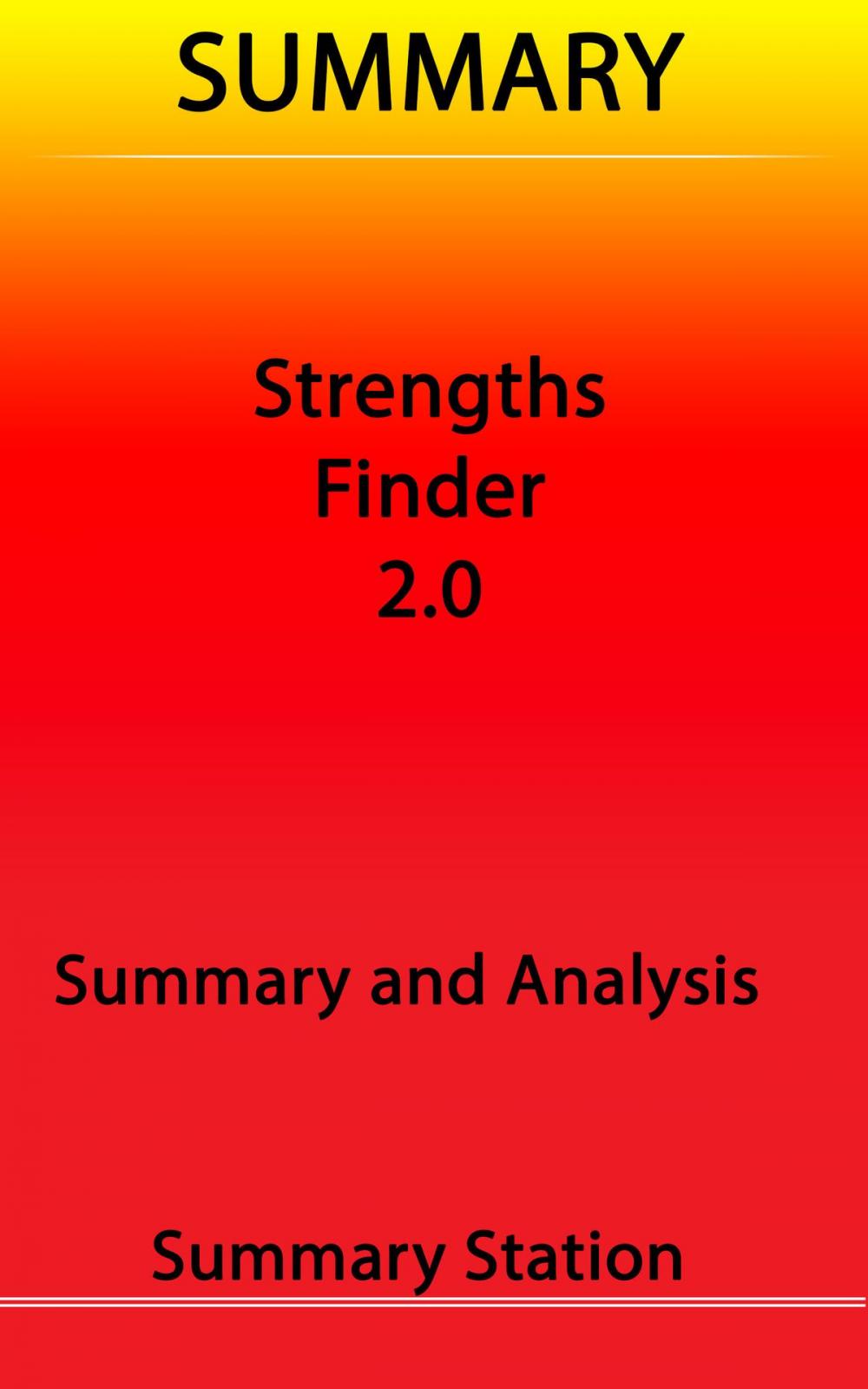 Big bigCover of Strengths Finder 2.0 | Summary