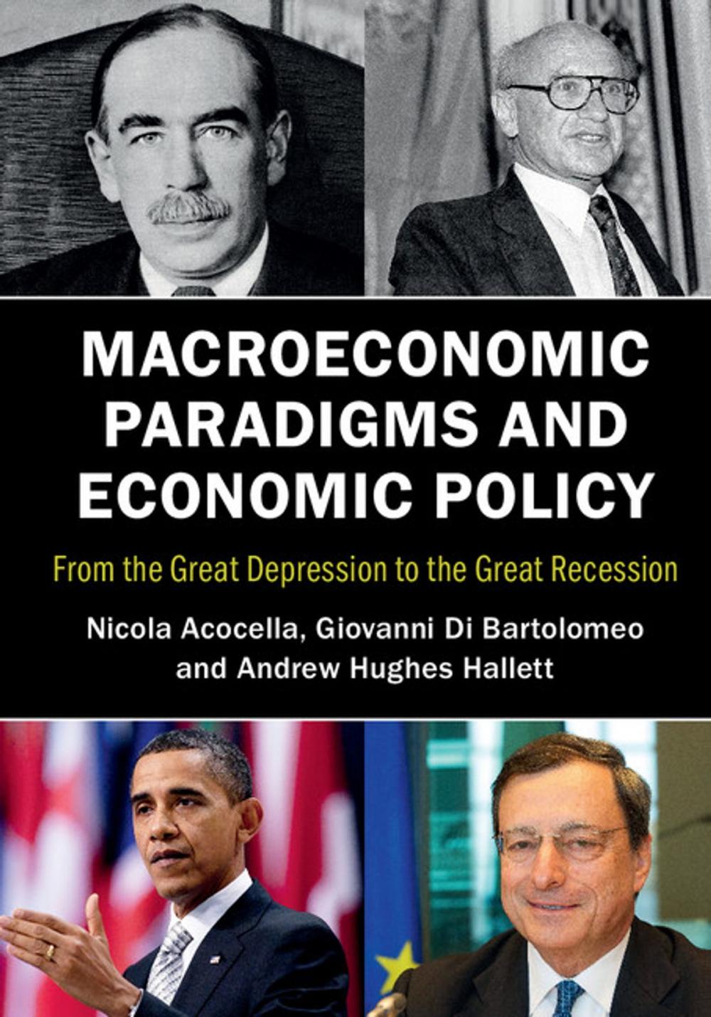 Big bigCover of Macroeconomic Paradigms and Economic Policy