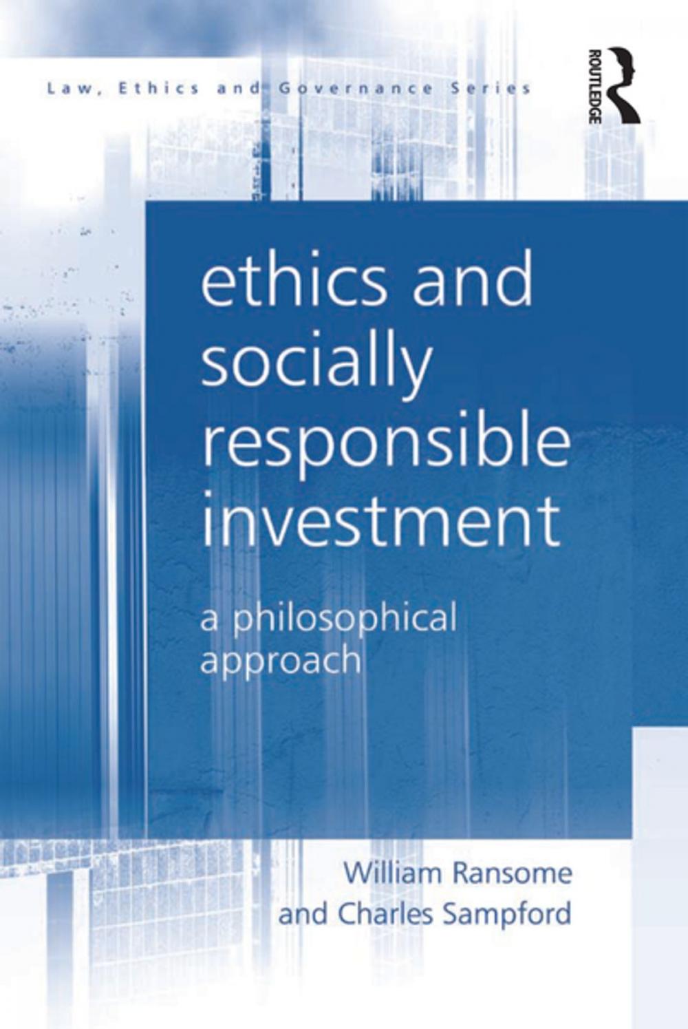 Big bigCover of Ethics and Socially Responsible Investment