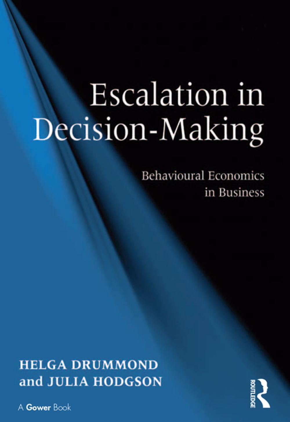 Big bigCover of Escalation in Decision-Making