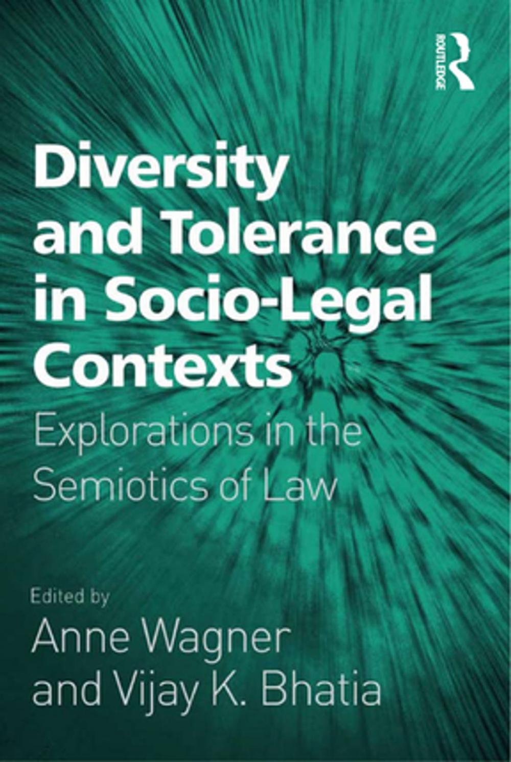 Big bigCover of Diversity and Tolerance in Socio-Legal Contexts