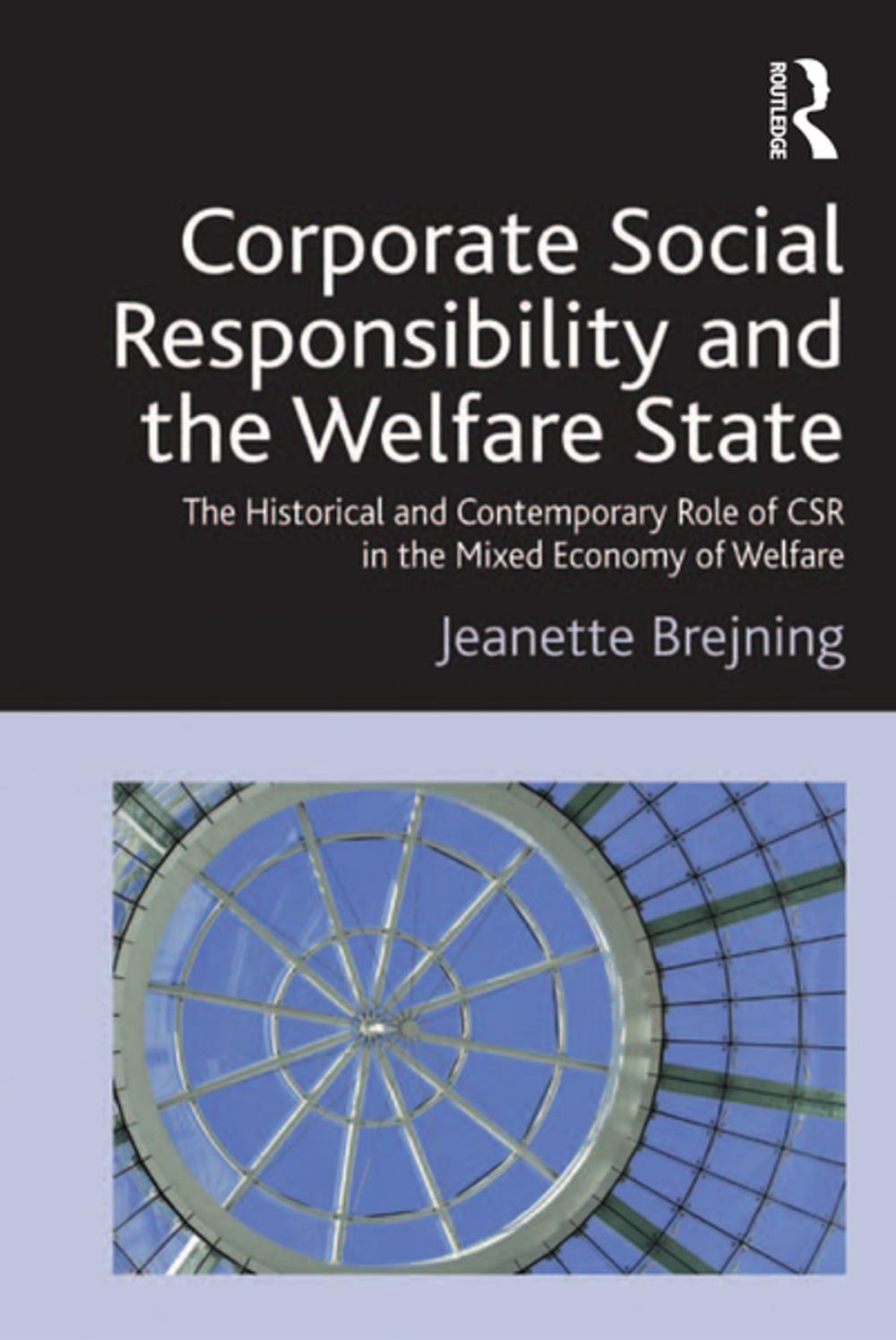 Big bigCover of Corporate Social Responsibility and the Welfare State