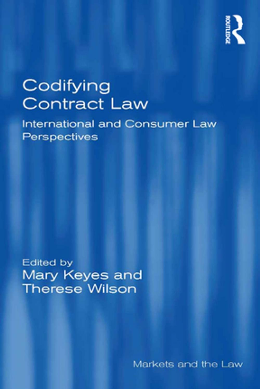 Big bigCover of Codifying Contract Law