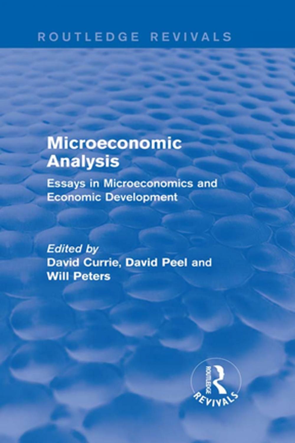 Big bigCover of Microeconomic Analysis (Routledge Revivals)