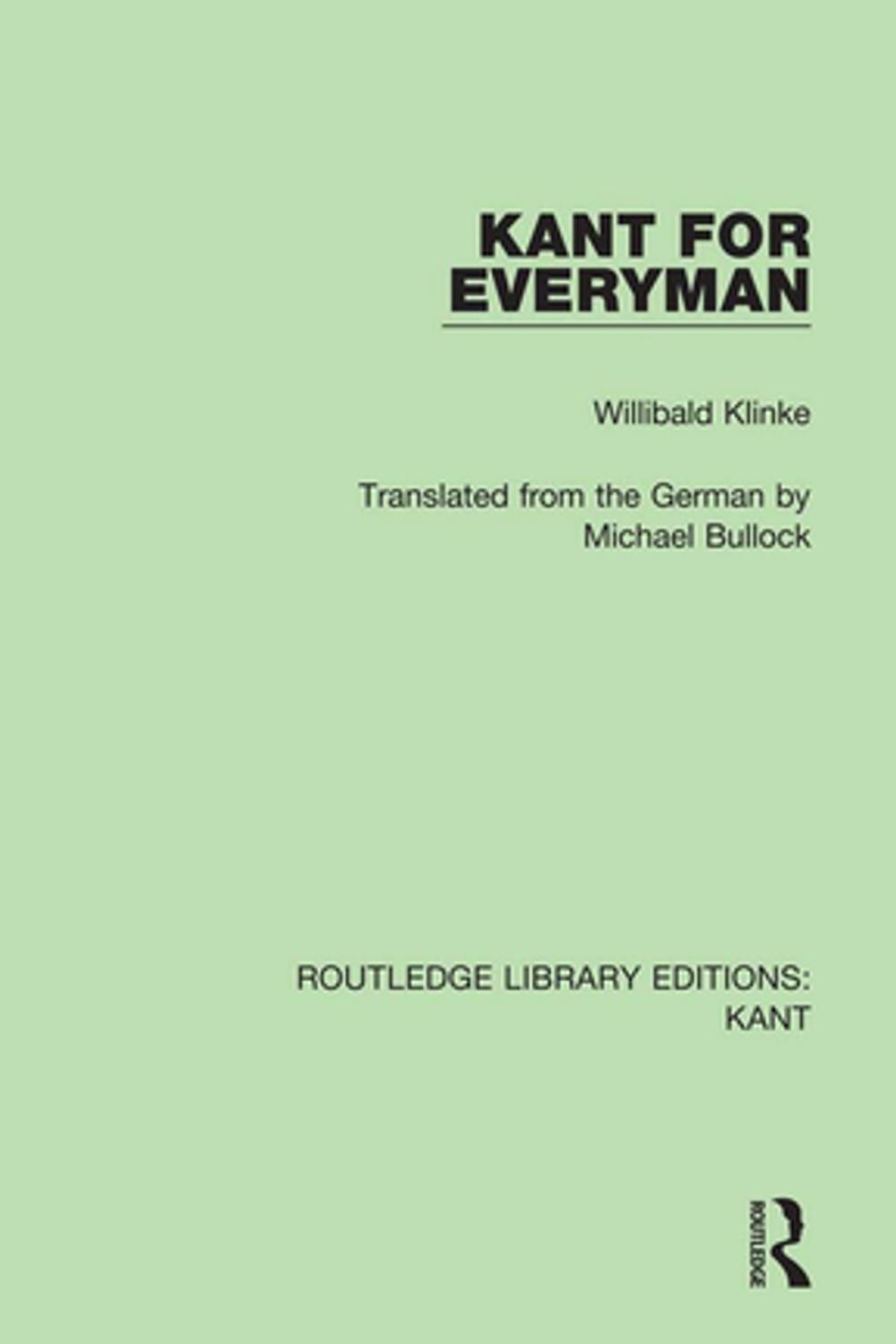 Big bigCover of Kant for Everyman