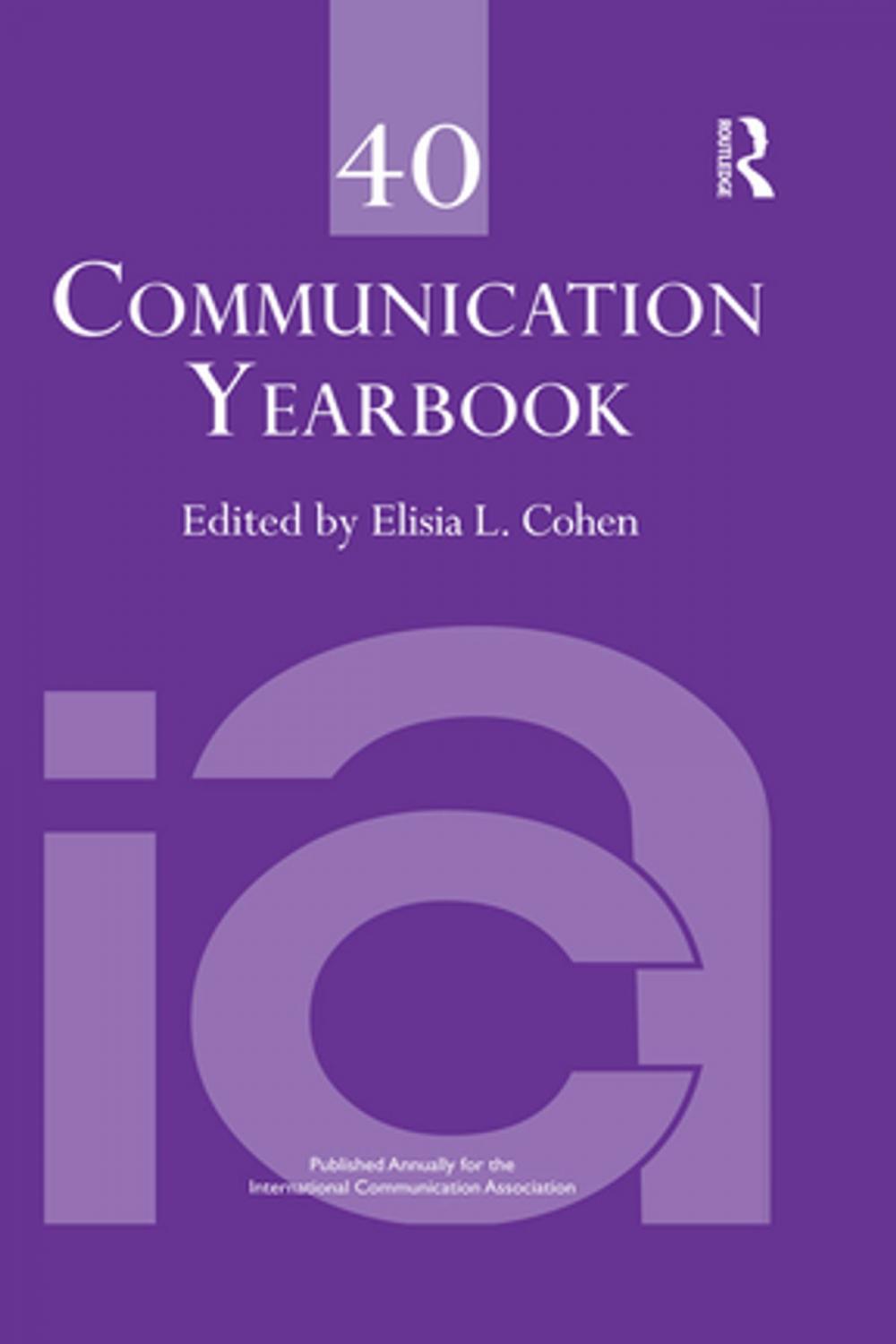 Big bigCover of Communication Yearbook 40