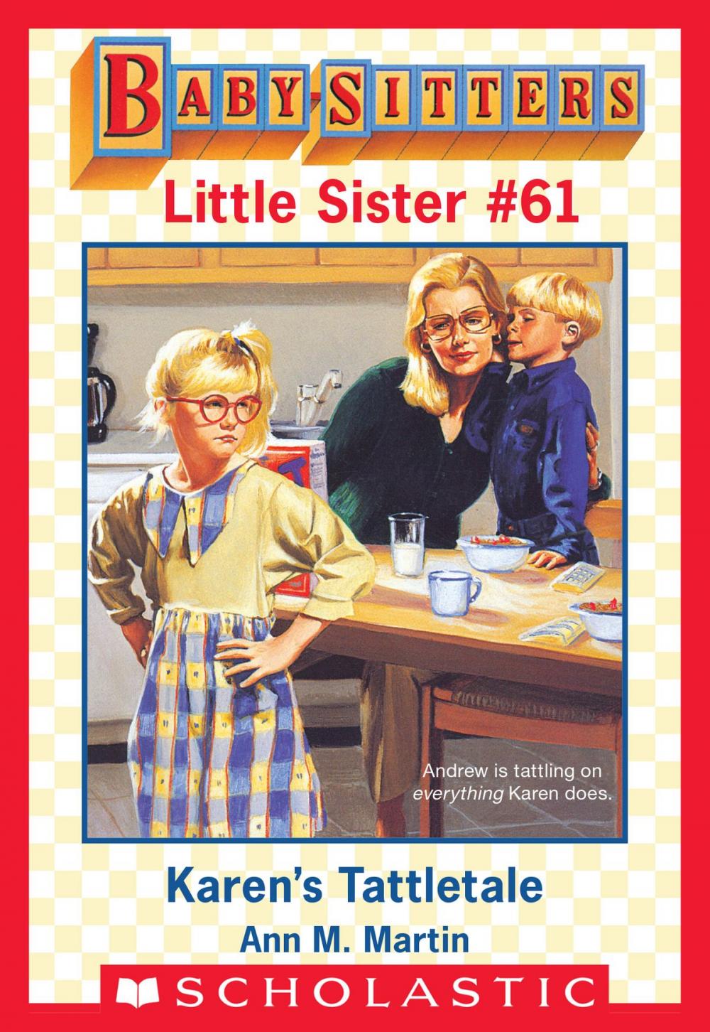 Big bigCover of Karen's Tattletale (Baby-Sitters Little Sister #61)