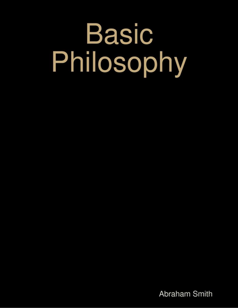 Big bigCover of Basic Philosophy