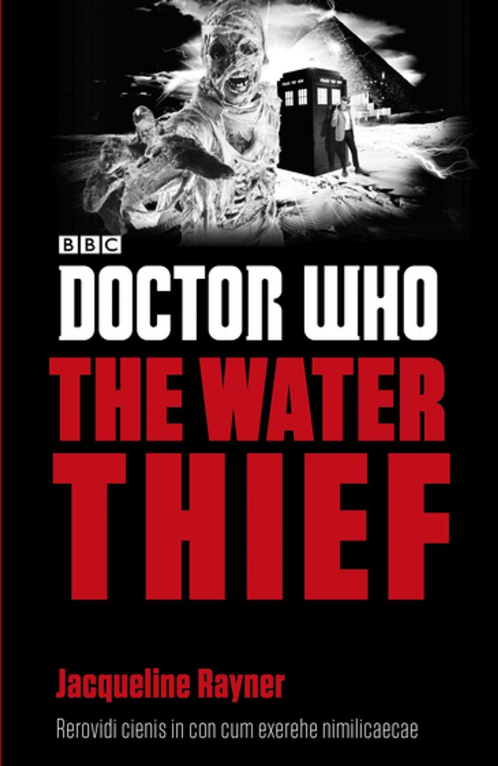 Big bigCover of Doctor Who: The Water Thief