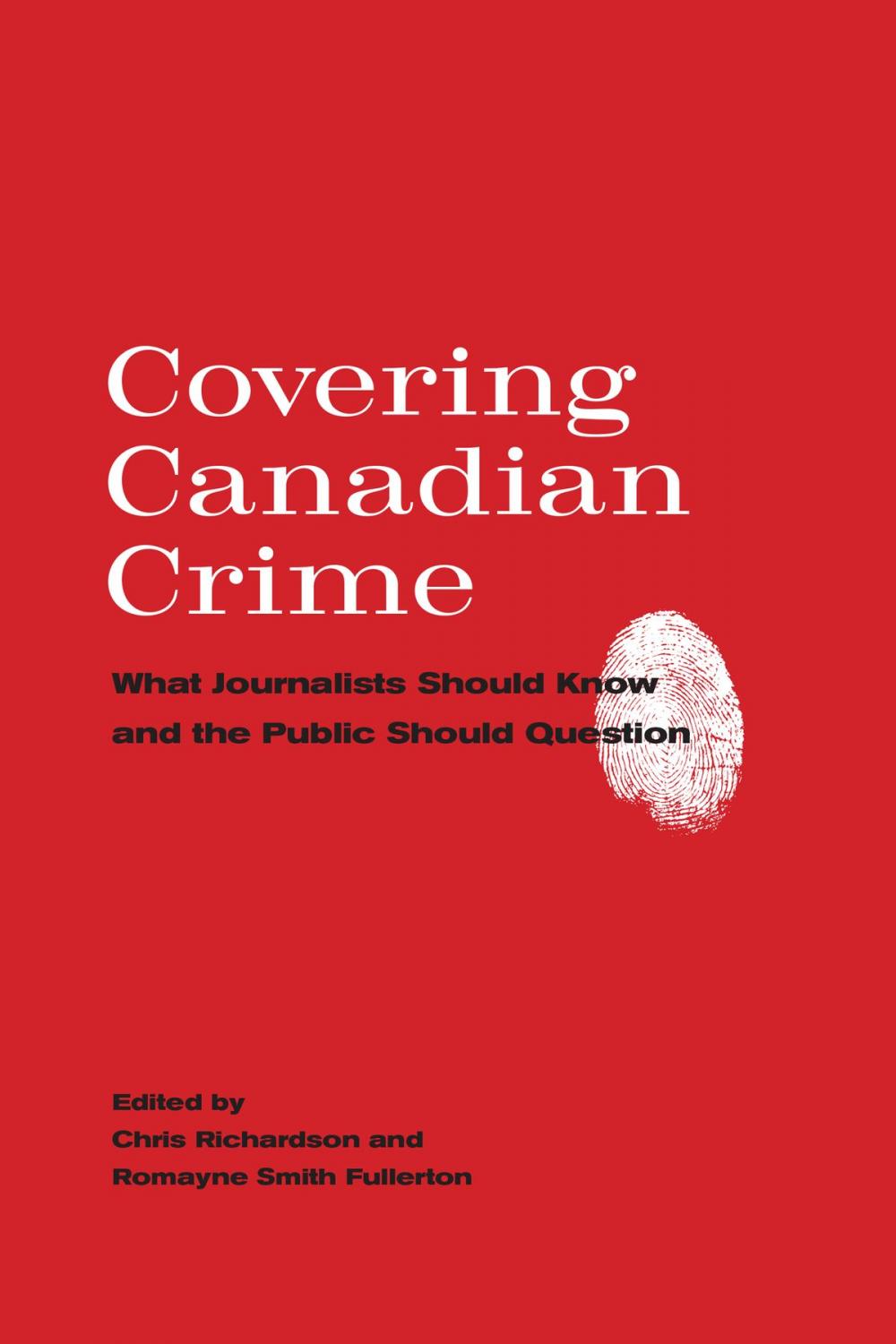 Big bigCover of Covering Canadian Crime