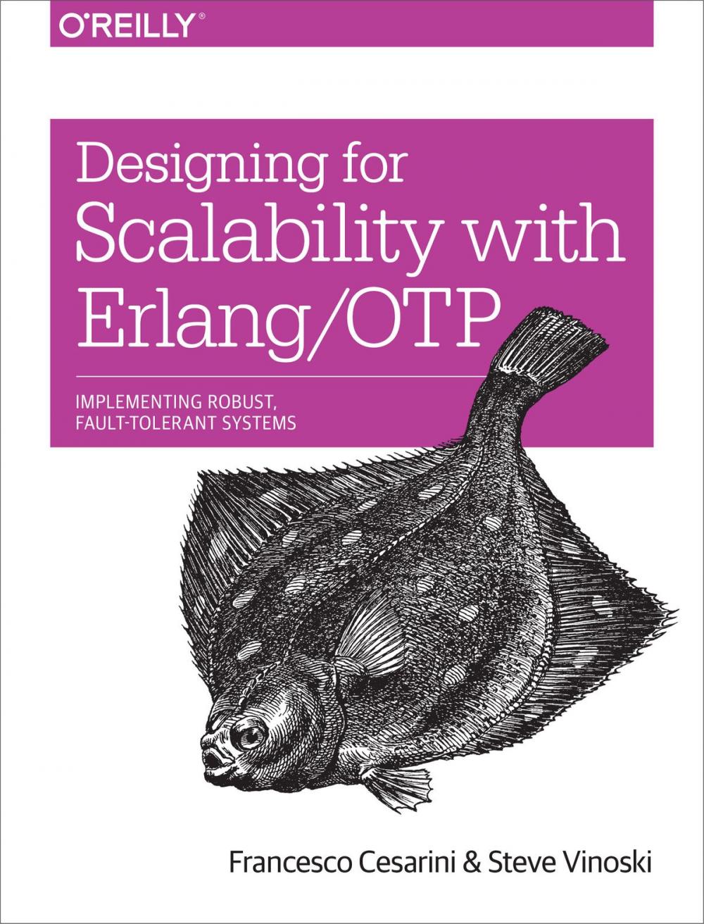 Big bigCover of Designing for Scalability with Erlang/OTP
