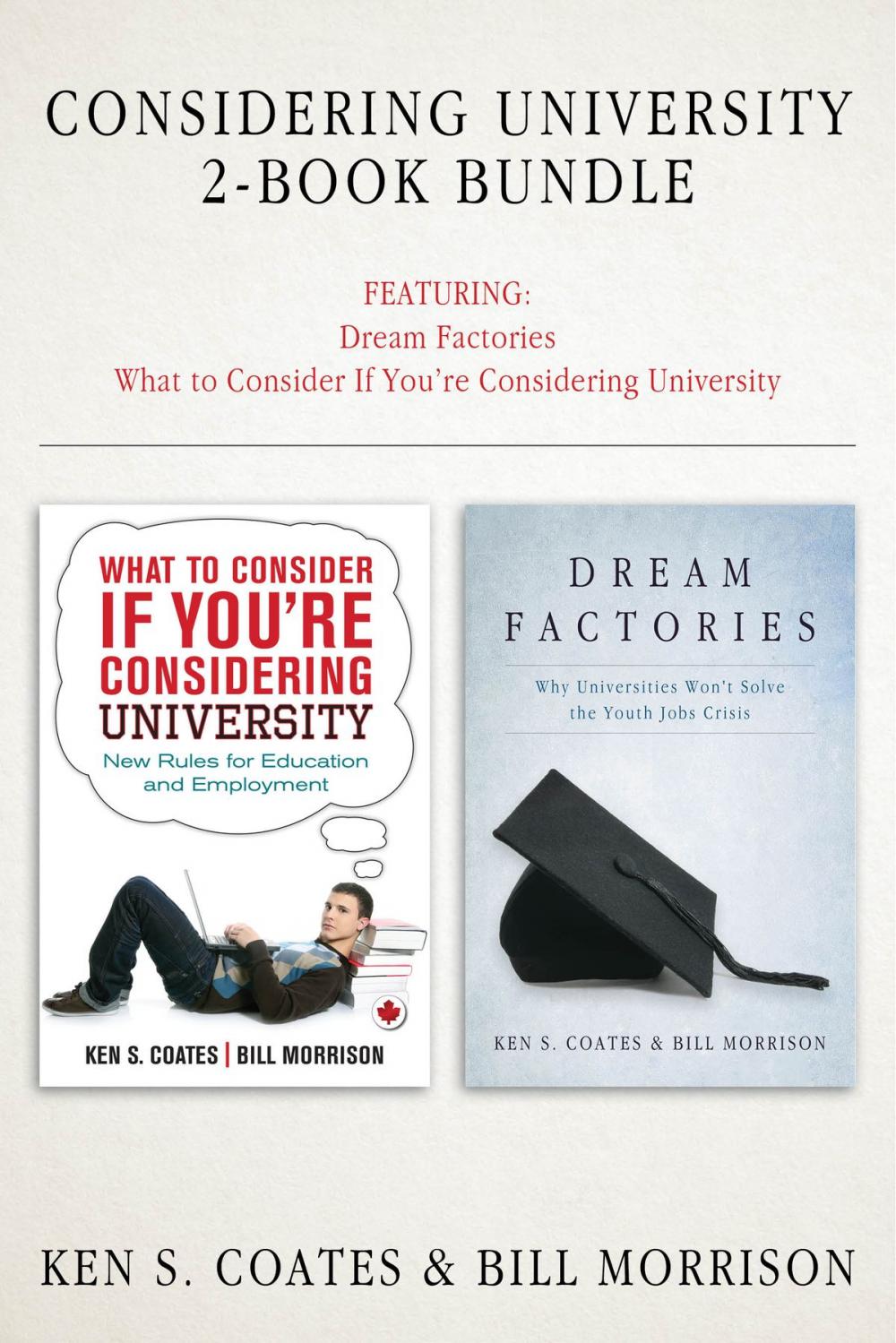 Big bigCover of Considering University 2-Book Bundle