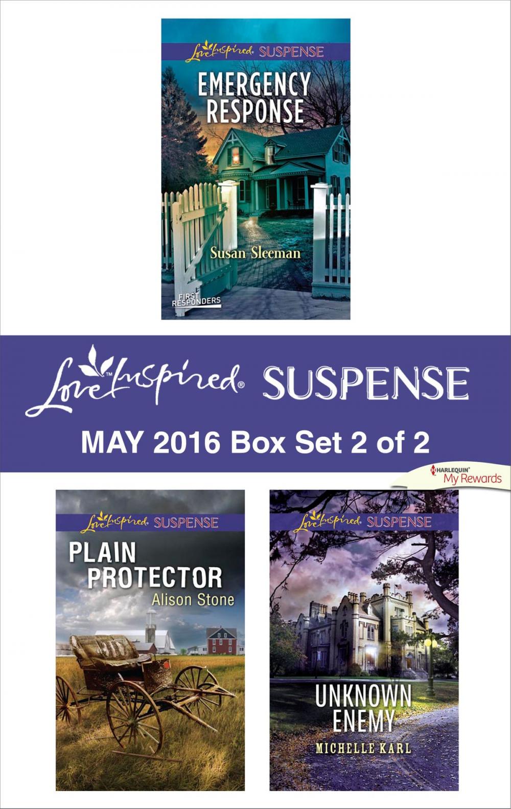 Big bigCover of Harlequin Love Inspired Suspense May 2016 - Box Set 2 of 2