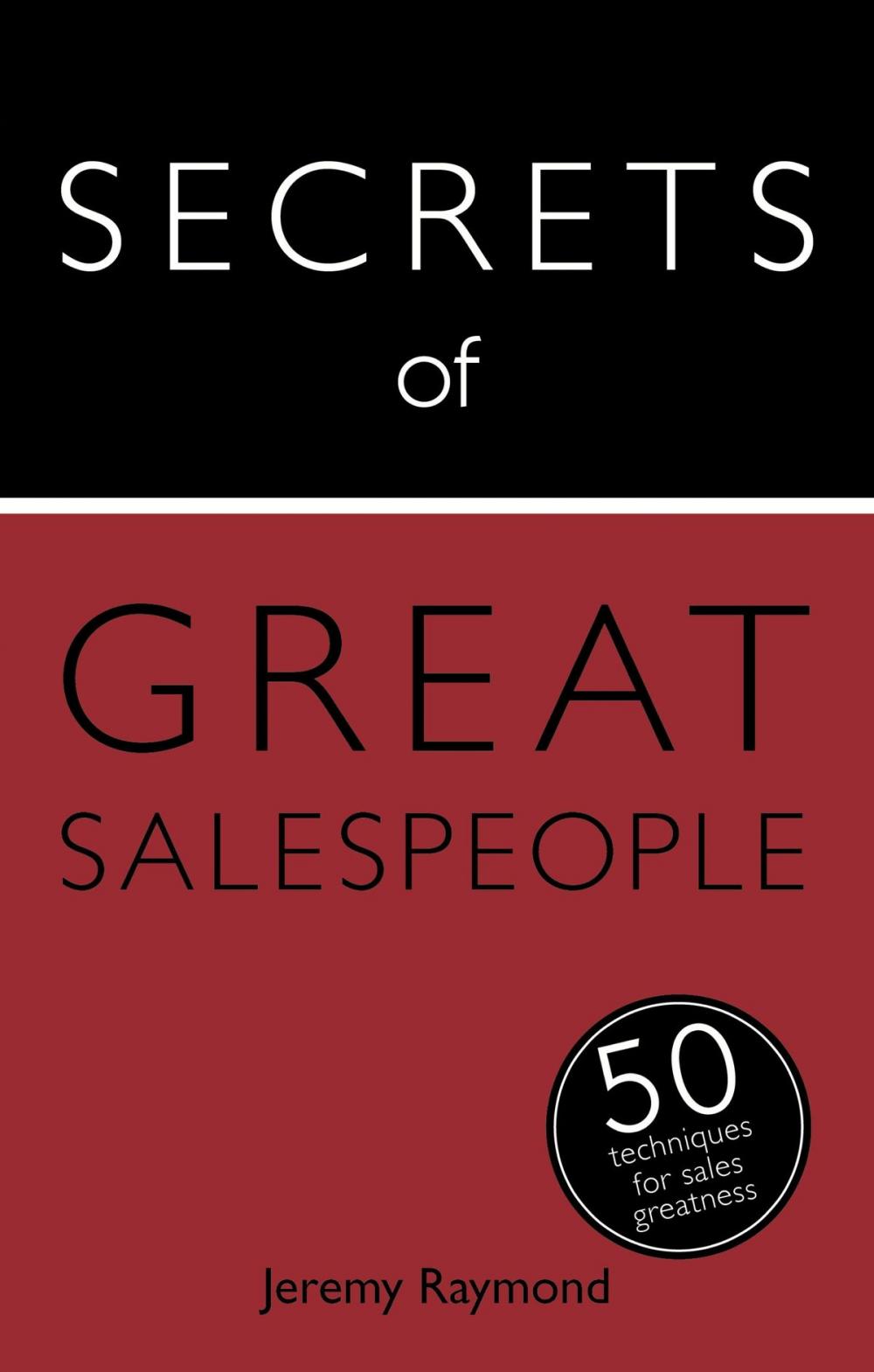 Big bigCover of Secrets of Great Salespeople