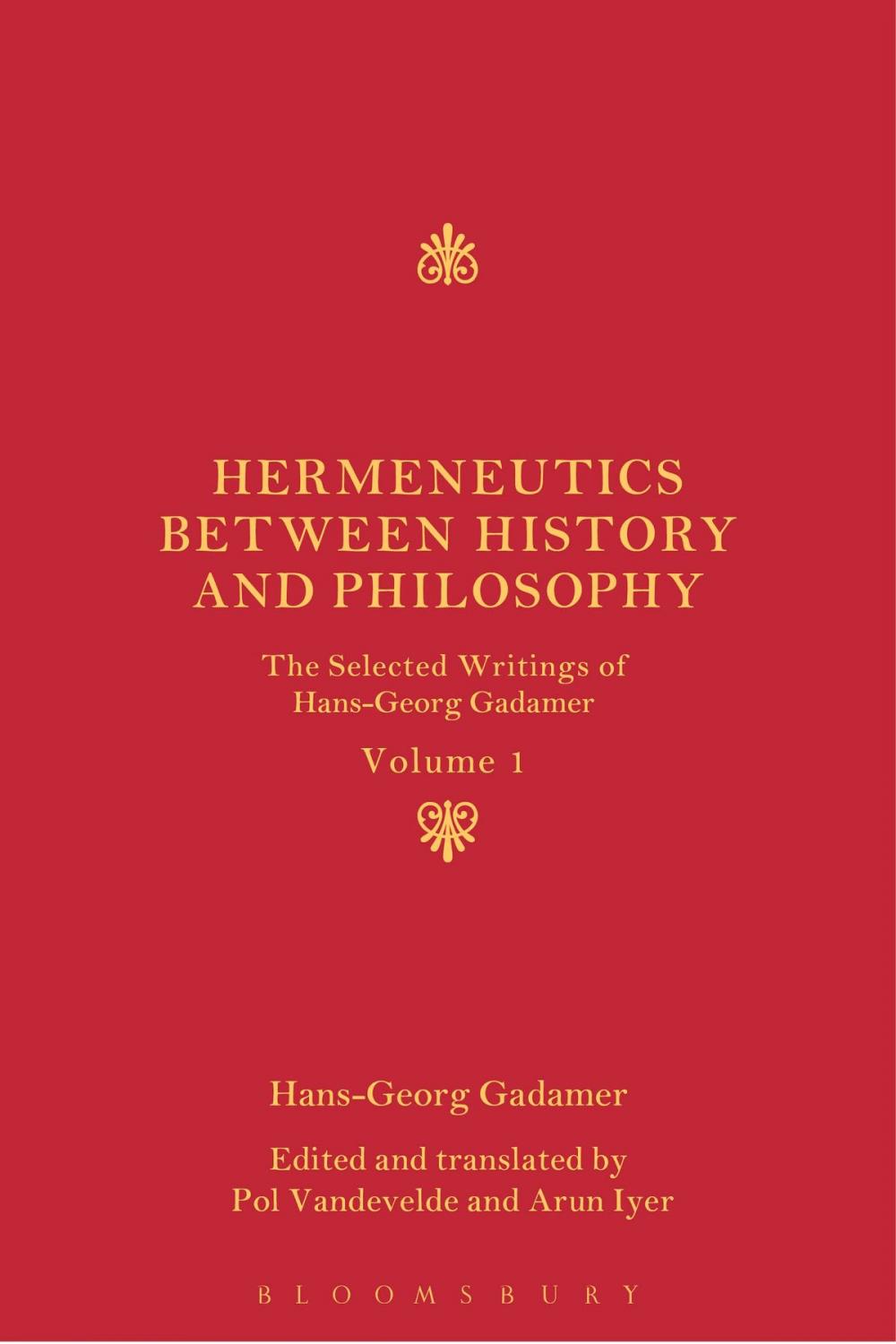 Big bigCover of Hermeneutics between History and Philosophy