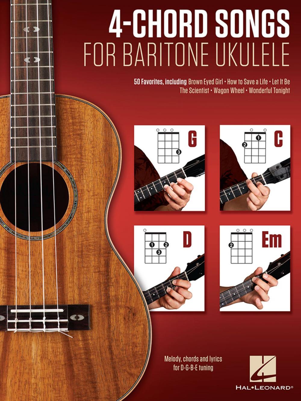 Big bigCover of 4-Chord Songs for Baritone Ukulele (G-C-D-Em)