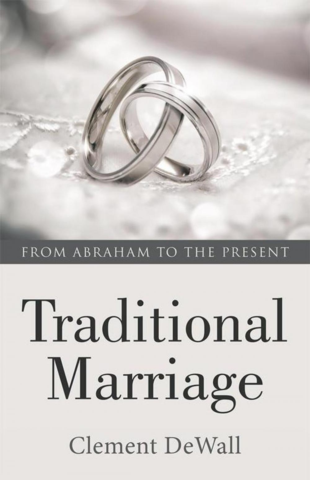 Big bigCover of Traditional Marriage