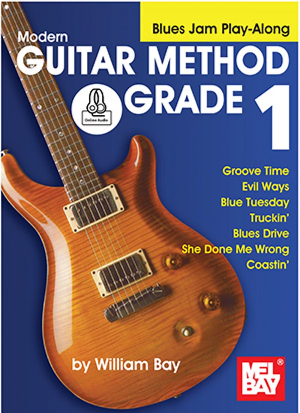 Big bigCover of Modern Guitar Method Grade 1, Blues Jam Play-Along