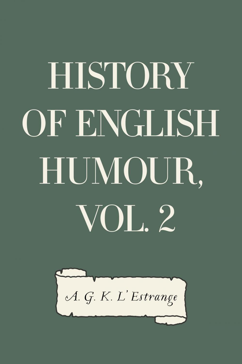 Big bigCover of History of English Humour, Vol. 2