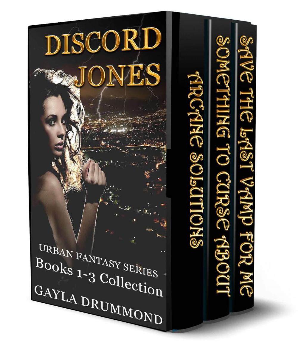 Big bigCover of Discord Jones Urban Fantasy Series (Books 1-3 Collection)