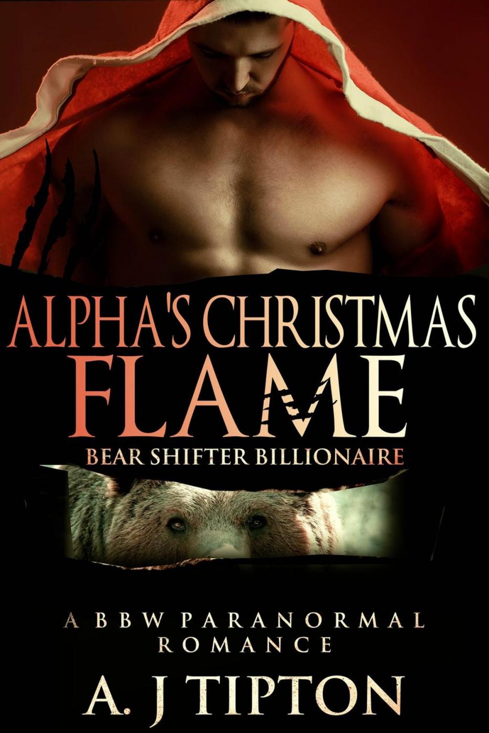 Big bigCover of Alpha's Christmas Flame: A BBW Paranormal Romance