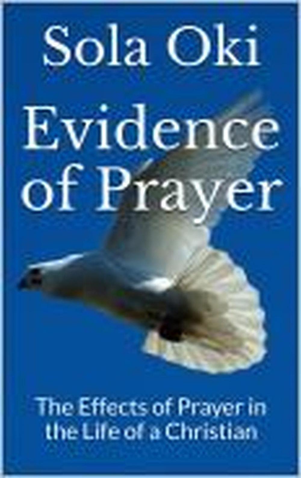 Big bigCover of Evidence of Prayer