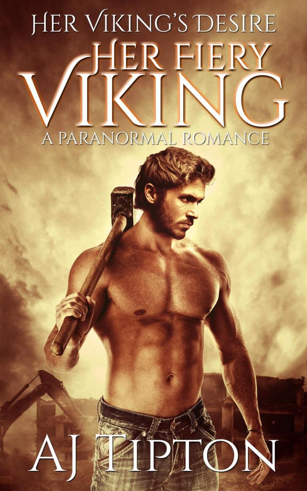 Big bigCover of Her Fiery Viking: A Paranormal Romance