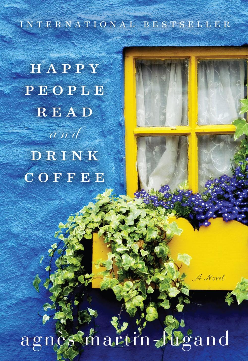 Big bigCover of Happy People Read and Drink Coffee