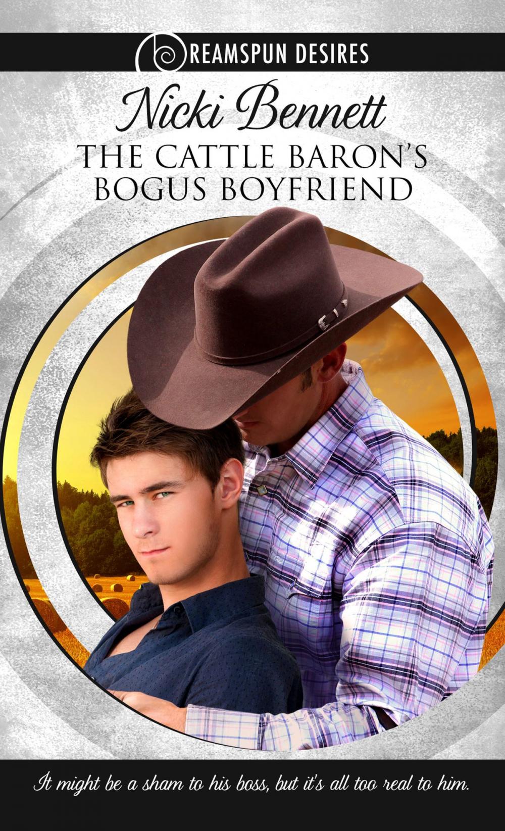 Big bigCover of The Cattle Baron's Bogus Boyfriend